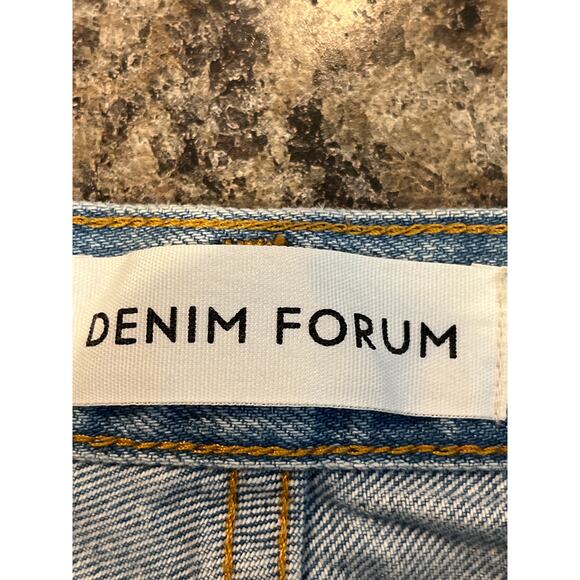 Aritizia Denim Forum Size 26 The Ex Boyfriend High Rise Jean Button Fly - Picture 6 of 10